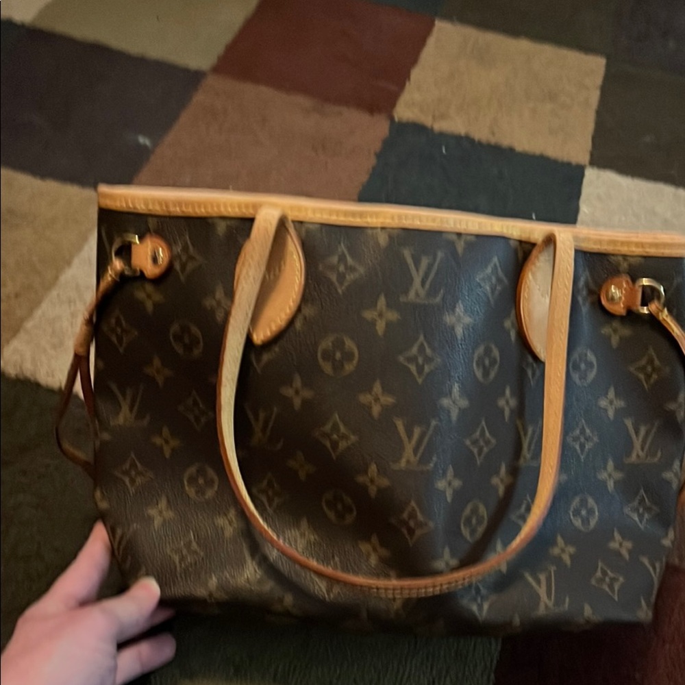 Luxury Brown Designer Tote Bag